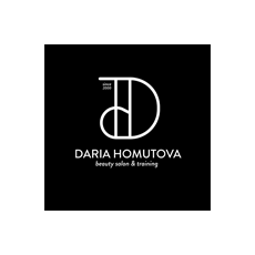 DARIA HOMUTOVA BEAUTY Logo