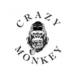 BARBER SHOP CRAZY MONKEY Logo